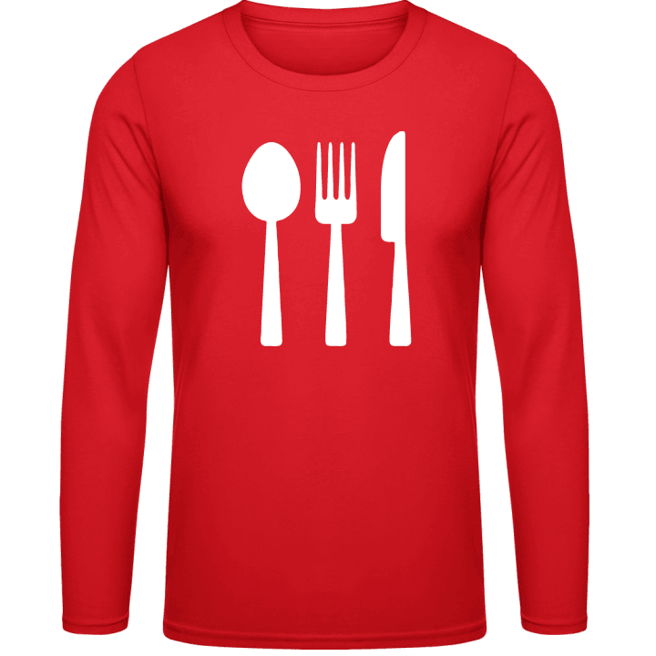 Cutlery Langarmshirt contain pic