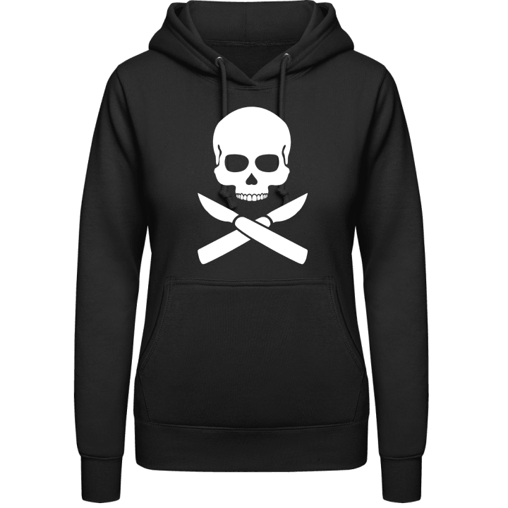 Skull With Knives Women Hoodie 0 image