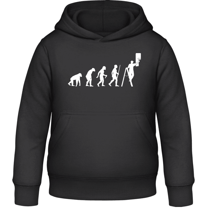 Painter Evolution Kids Hoodie contain pic