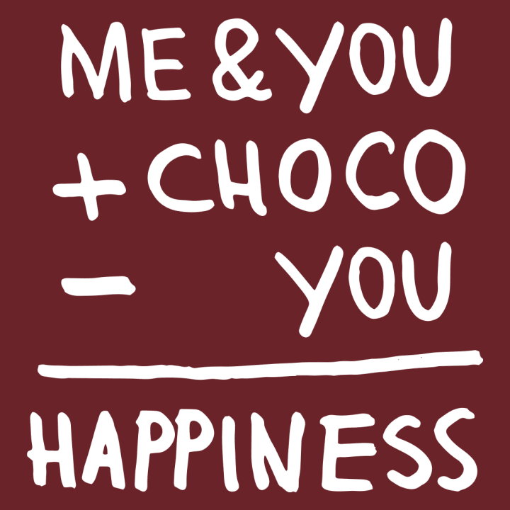 Me & You + Choco - You = Happiness Stoffen tas 0 image