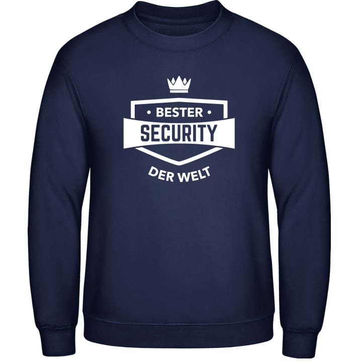 Bester Security der Welt Sweatshirt contain pic