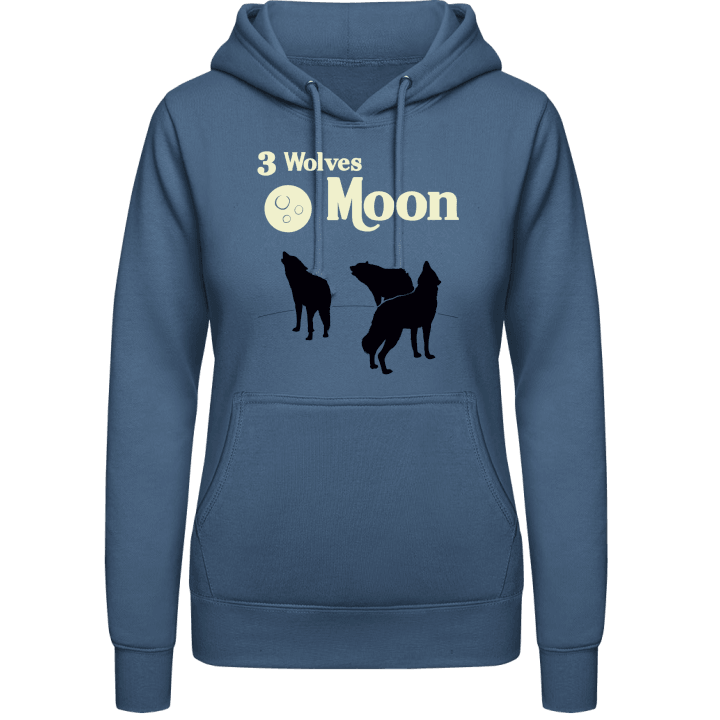 Three Wolves Moon Felpa con cappuccio da donna 0 image