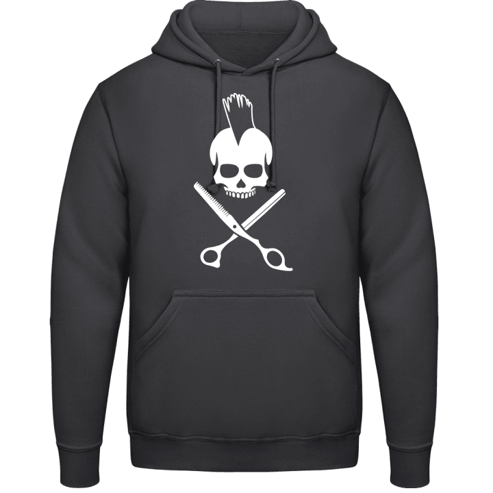 Hairdresser Skull Hoodie contain pic