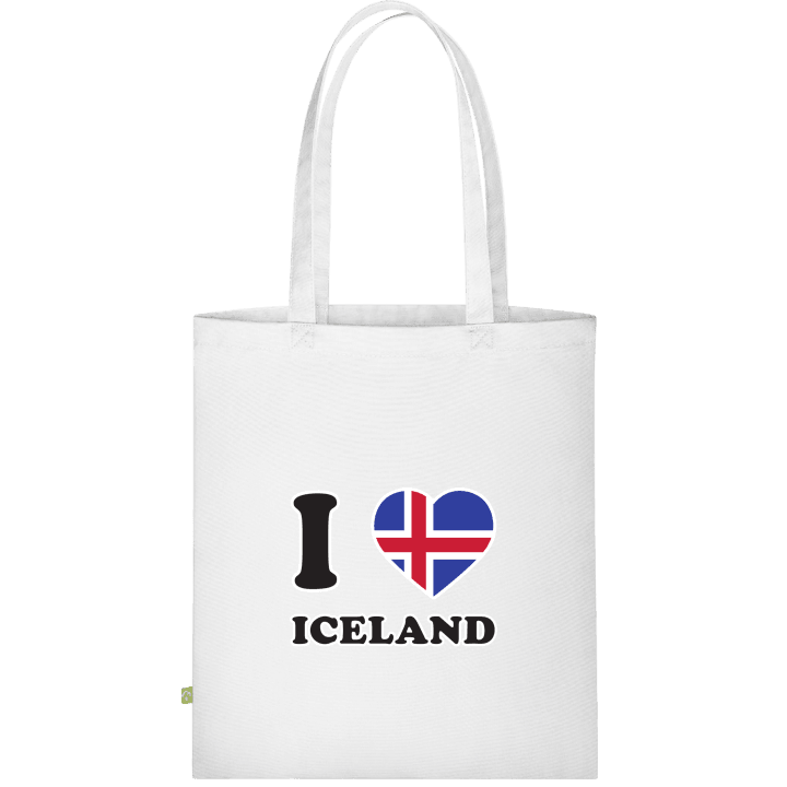 I Love Iceland Fan Stoffen tas 0 image