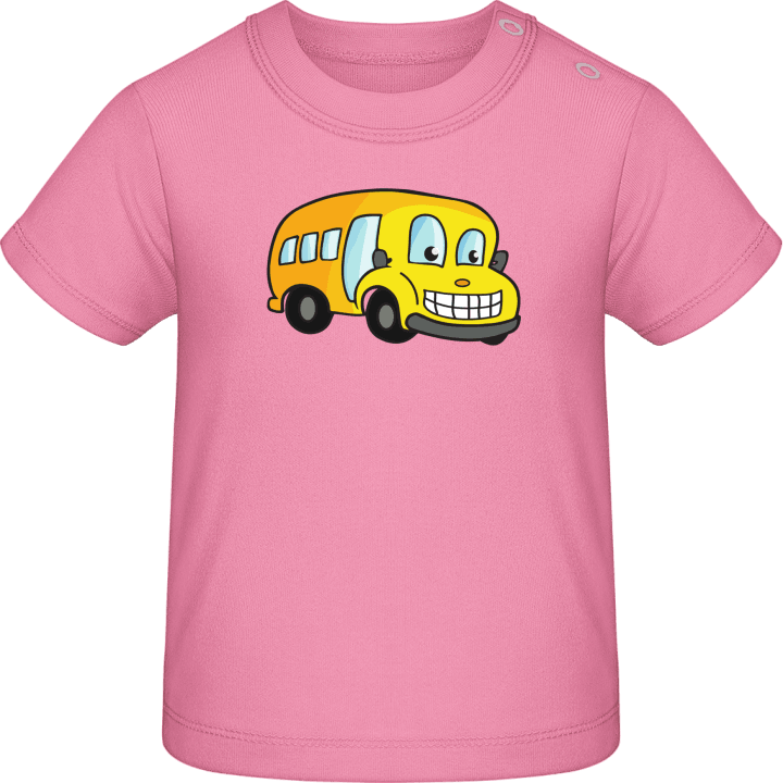 Schulbus Comic Baby T-Shirt contain pic