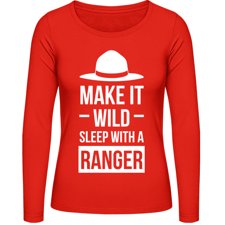 Make It Wild Sleep With A Ranger Women long Sleeve Shirt contain pic