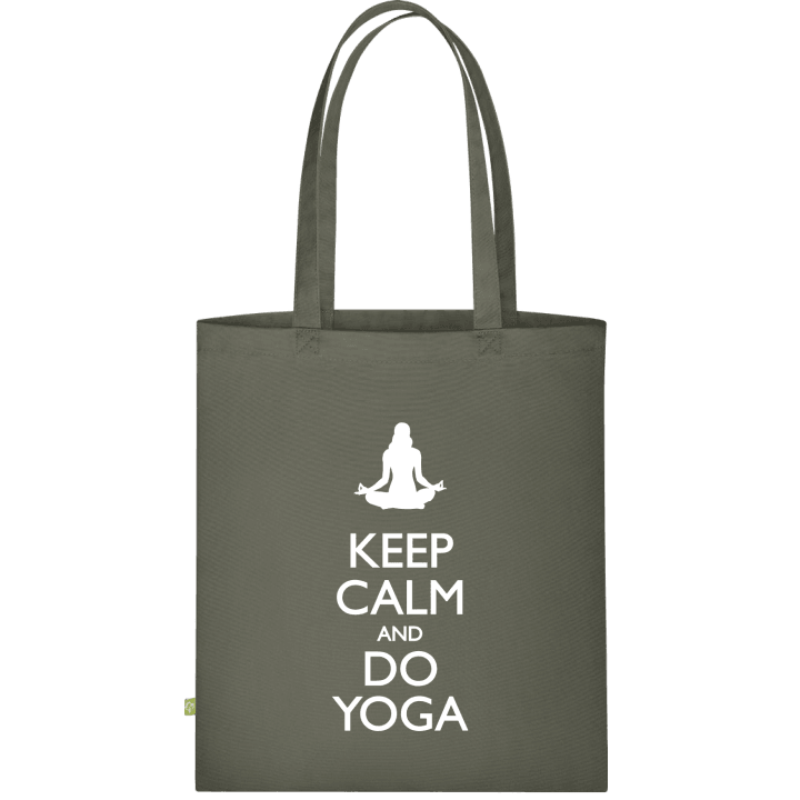 Keep Calm and do Yoga Bolsa de tela contain pic
