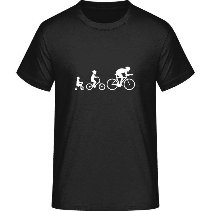 Evolution Of A Cyclist T-Shirt contain pic