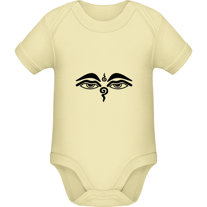 Eyes of Buddha Baby Romper contain pic