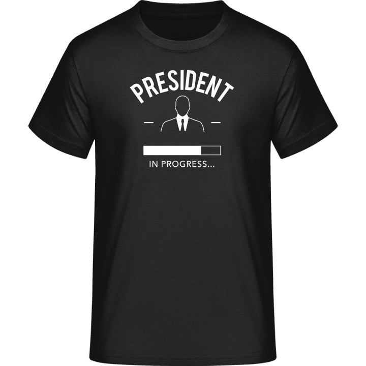 President in Progress T-skjorte contain pic