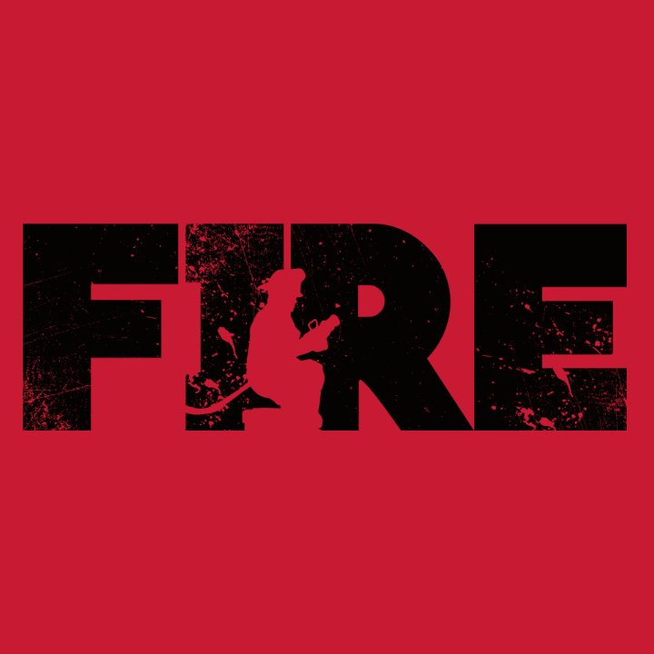 Firefighter In Action Silhouette Women T-Shirt 0 image