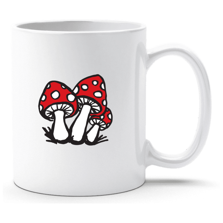 Red Mushrooms Tasse 0 image