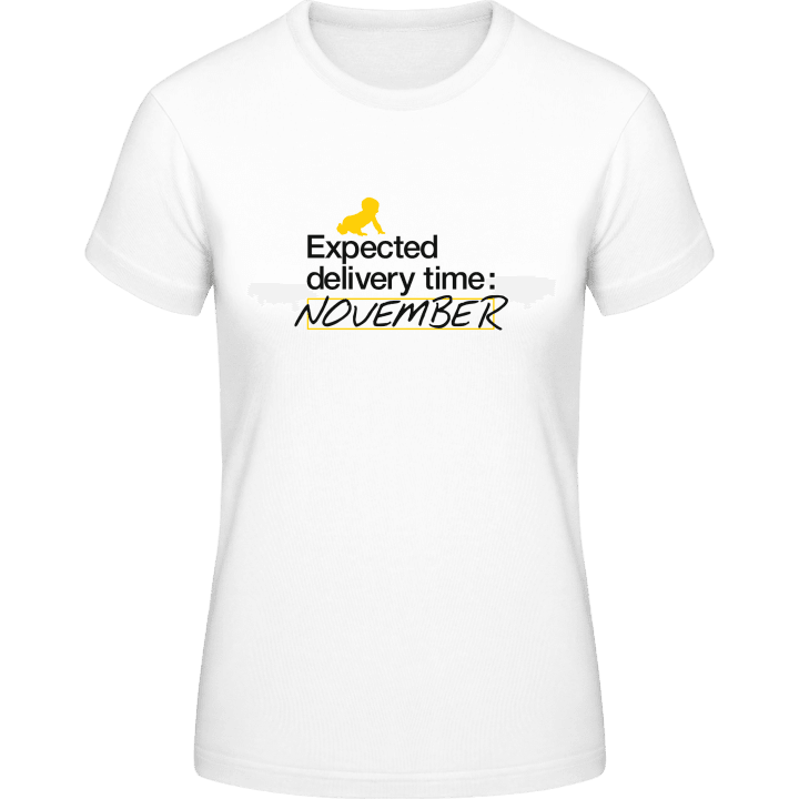 Expected Delivery Time: Novembe T-shirt pour femme 0 image