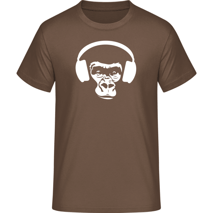 Ape With Headphones T-Shirt 0 image