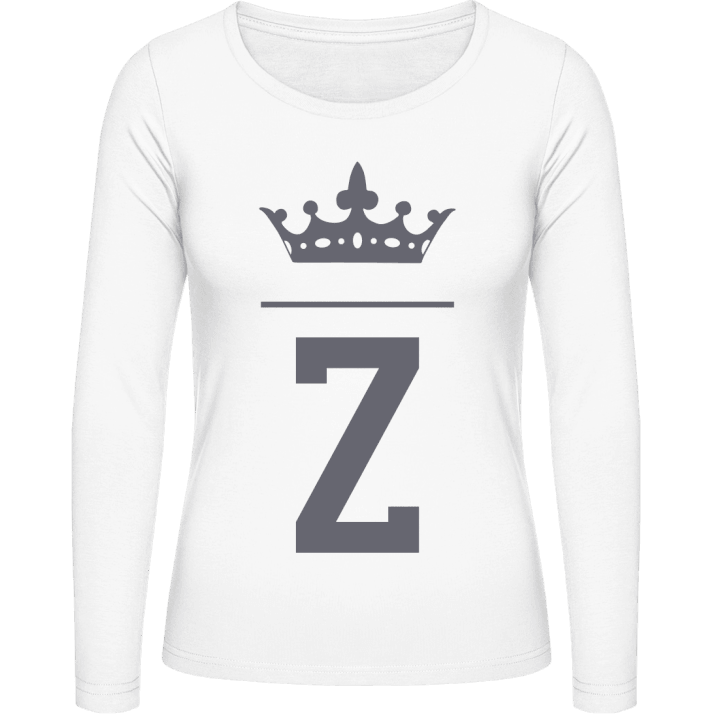 Z Initial Women long Sleeve Shirt 0 image