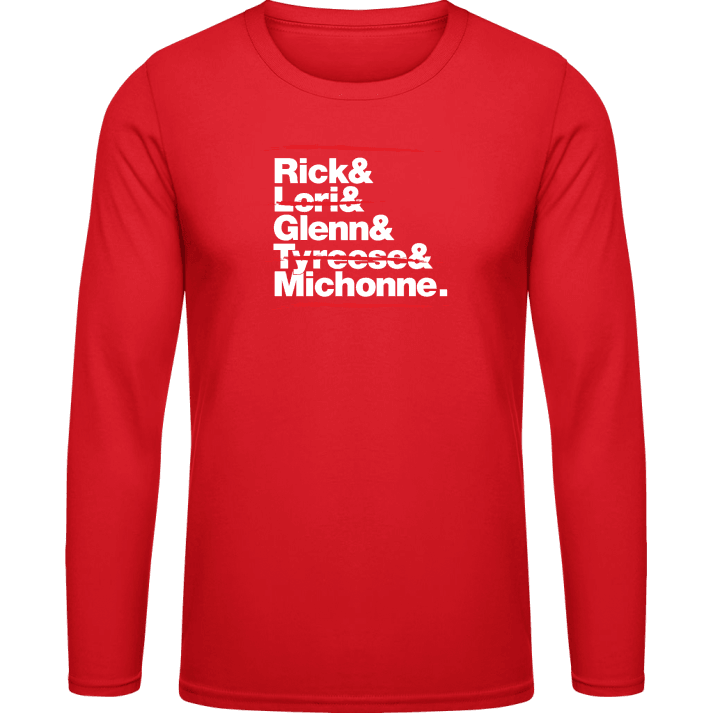 Rick & Lori & Glenn & Tyreese & Long Sleeve Shirt 0 image