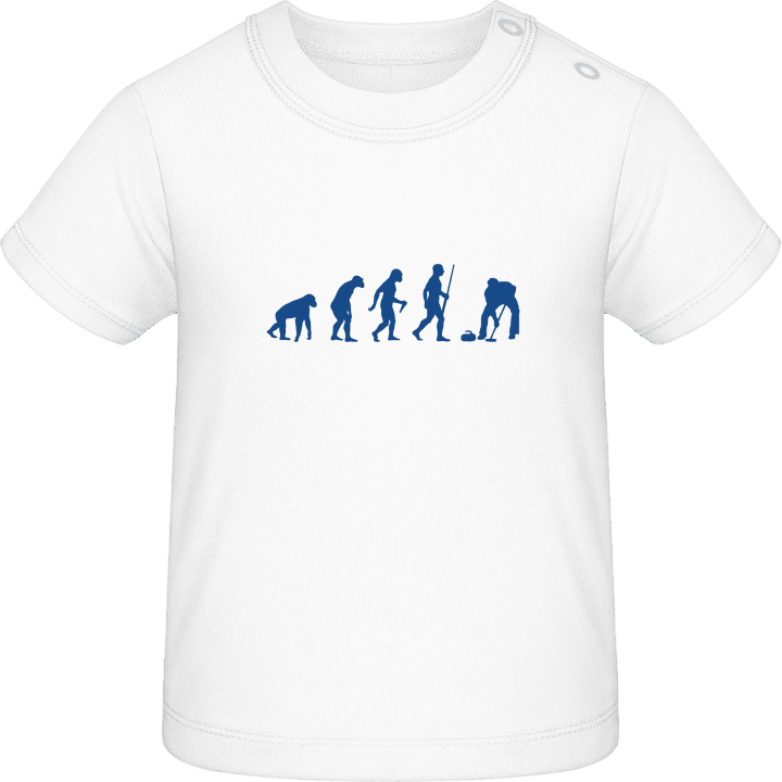 Curling Evolution T-shirt för bebisar contain pic