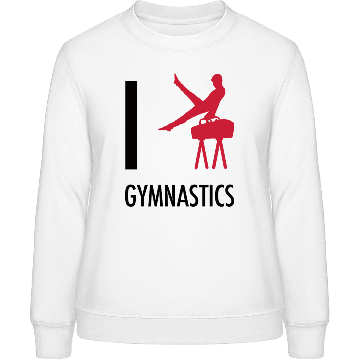 I Love Gym Frauen Sweatshirt contain pic