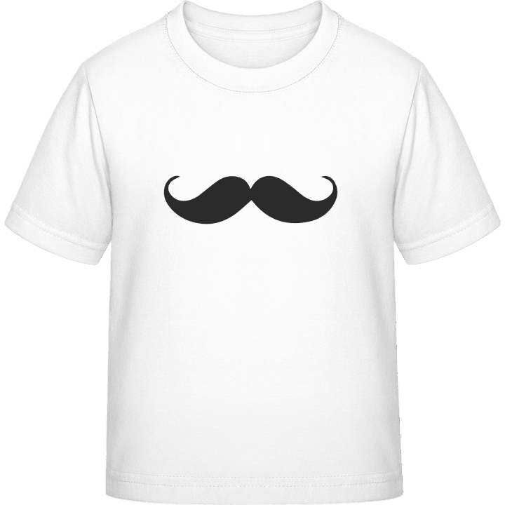 Mustache Camiseta infantil contain pic