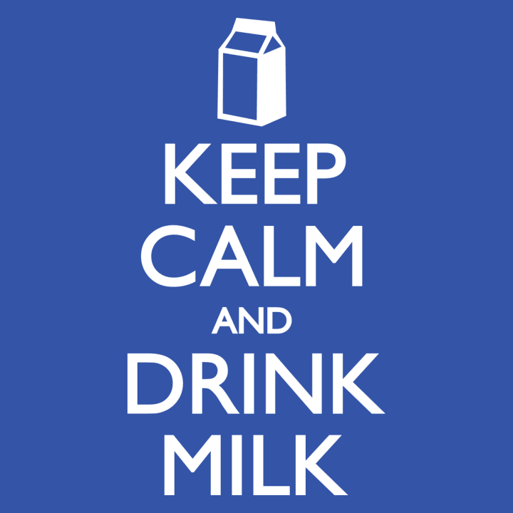 Keep Calm and drink Milk T-shirt för bebisar 0 image