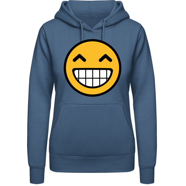 Smiley Emoticon Hoodie för kvinnor contain pic