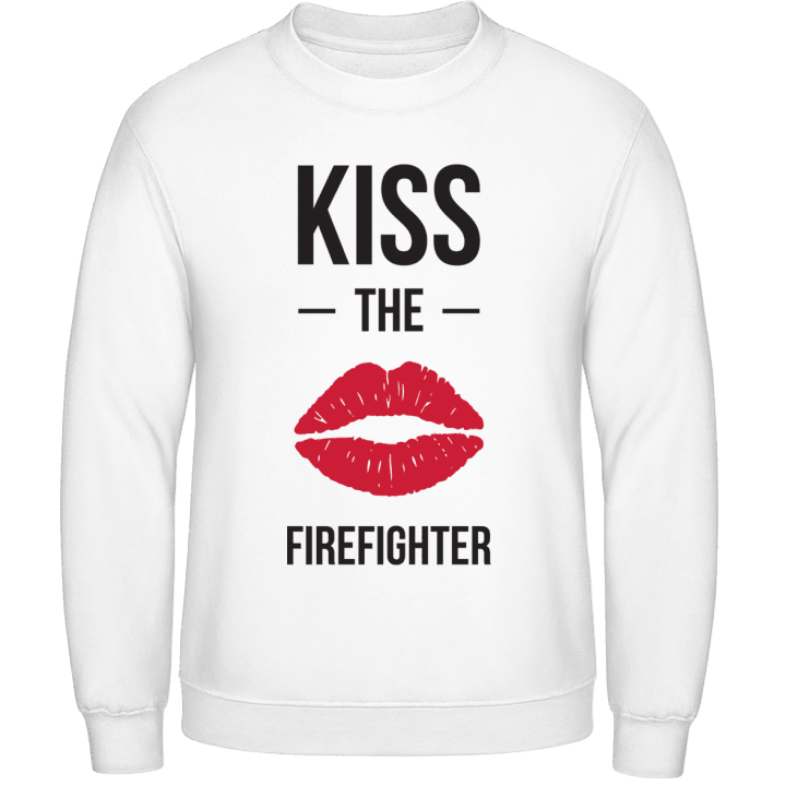 Kiss The Firefighter Felpa contain pic