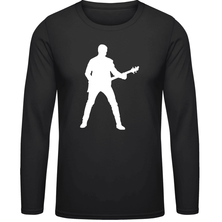 Guitarist Action Langarmshirt contain pic
