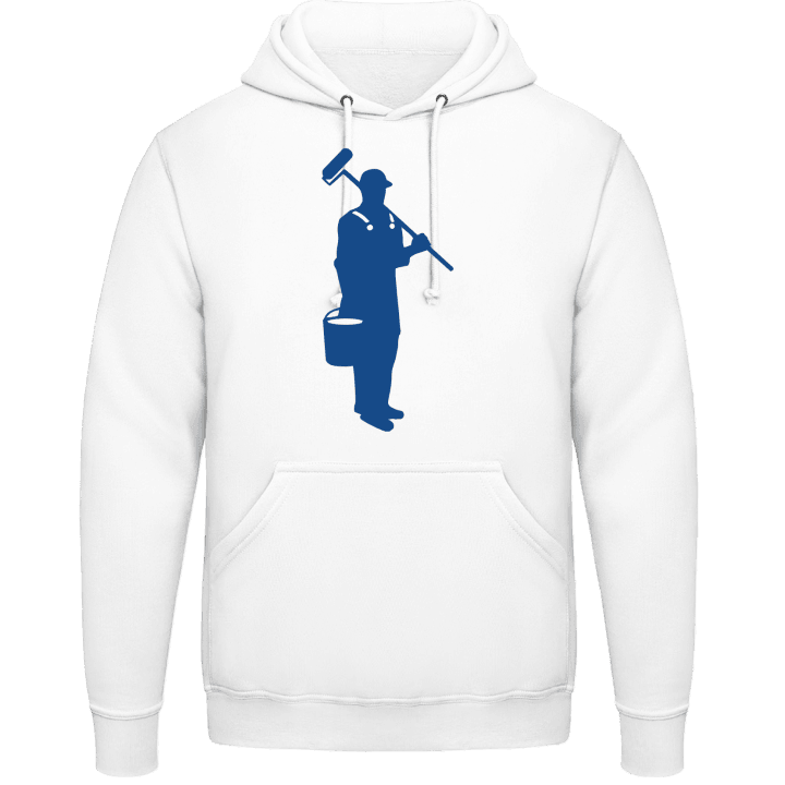 Painter Silhouette Hoodie contain pic