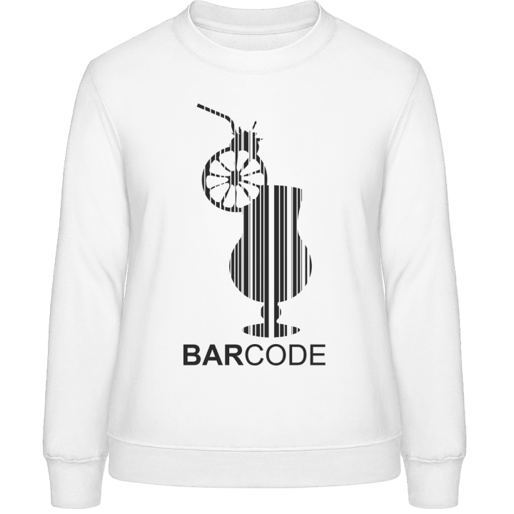 Barcode Cocktail Sweatshirt för kvinnor contain pic