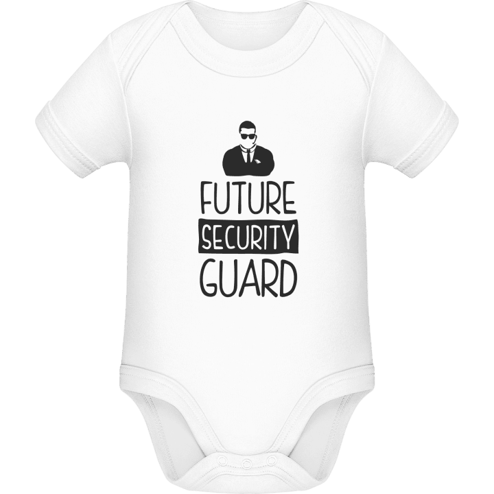 Future Security Guard Baby romper kostym contain pic