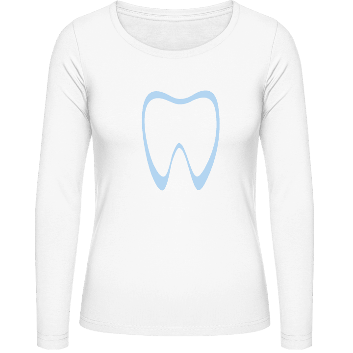 diente Camisa de manga larga para mujer contain pic