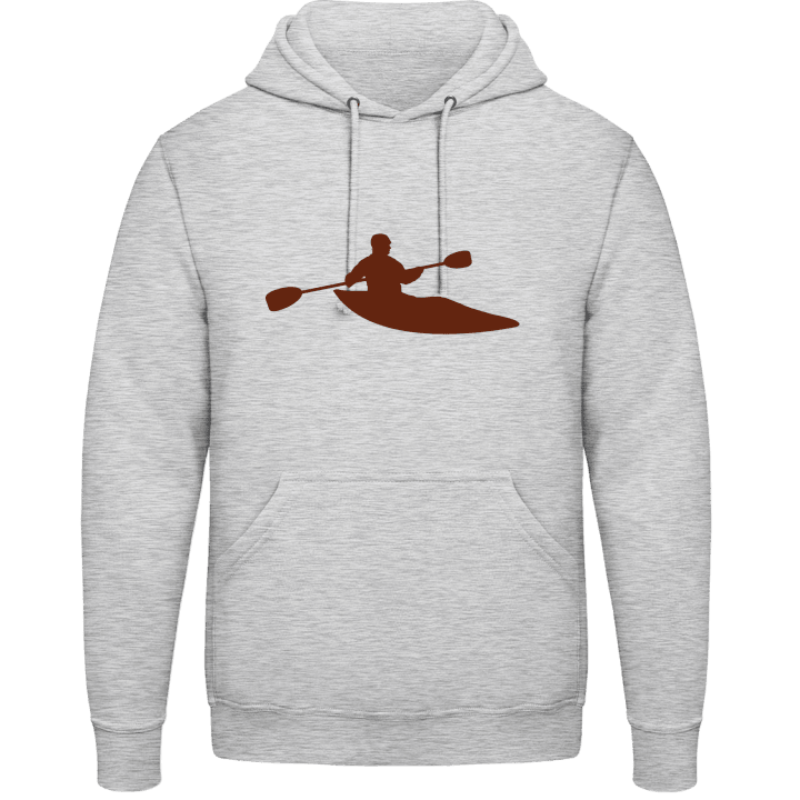 Kayaker Silhouette Hoodie contain pic