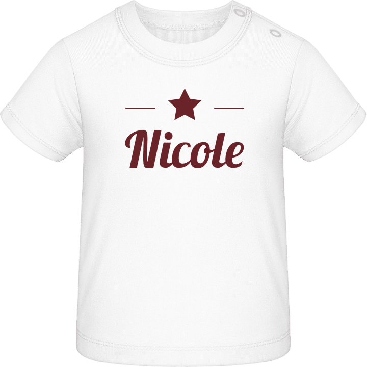 Nicole Star T-shirt bébé contain pic