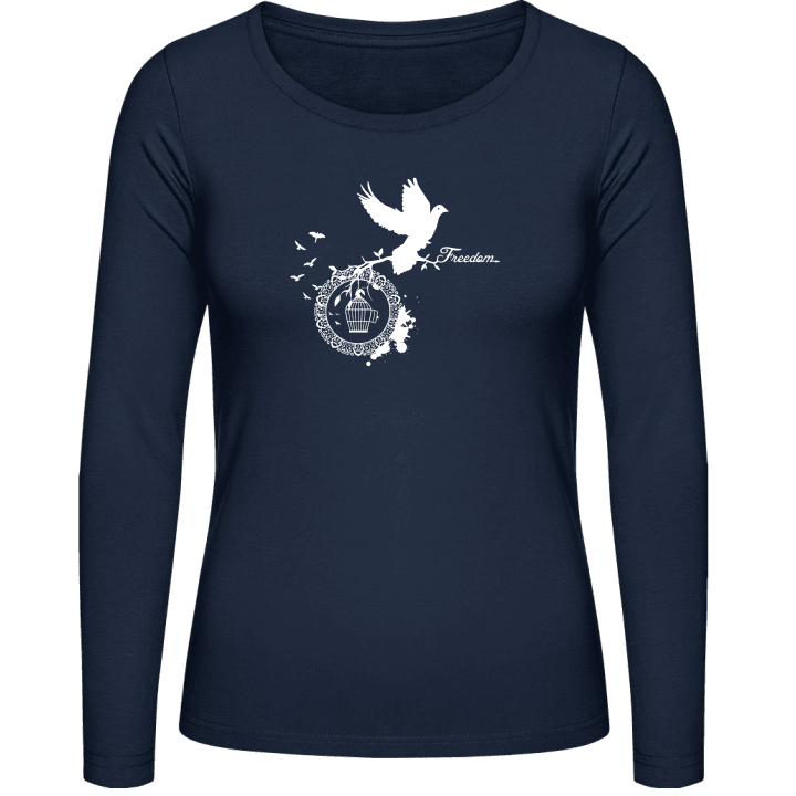 Freedom Vrouwen Lange Mouw Shirt contain pic
