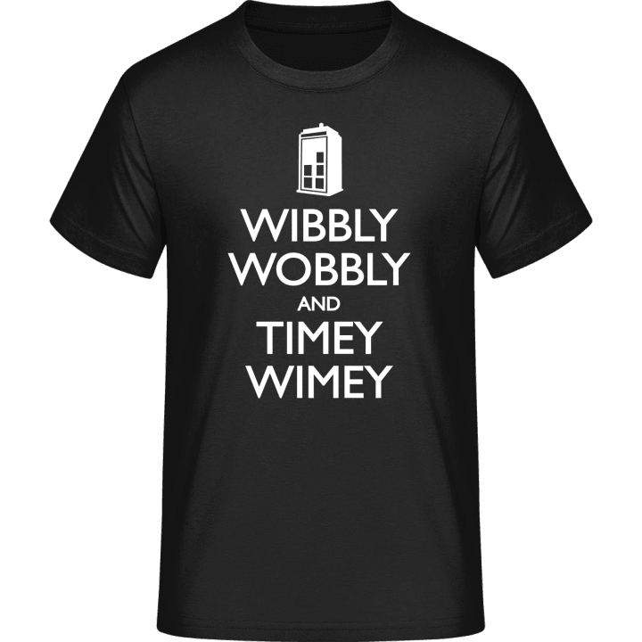 Wibbly Wobbly and Timey Wimey T-Shirt 0 image