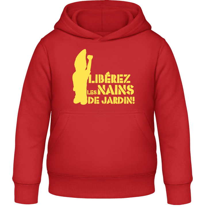 Liberez Les Nains De Jardin Felpa con cappuccio per bambini contain pic