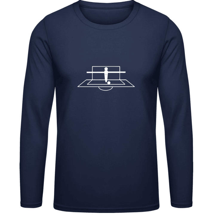 Table Football Goal Shirt met lange mouwen contain pic