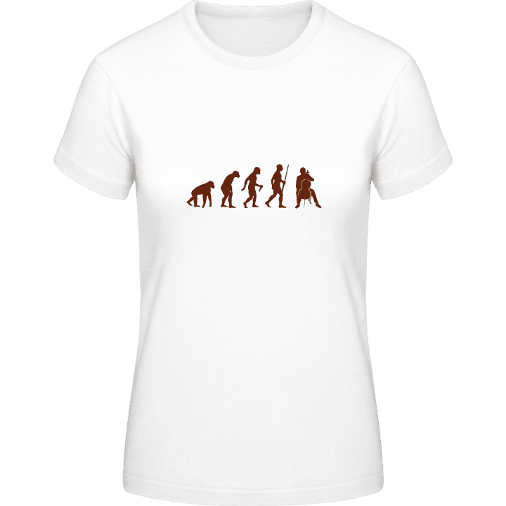 Cellist Evolution Frauen T-Shirt contain pic