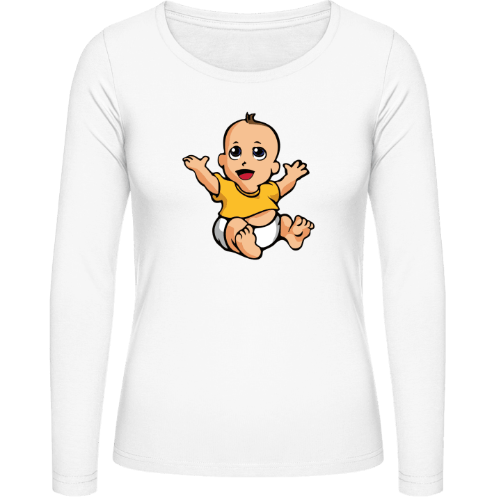 Baby Cartoon Women long Sleeve Shirt 0 image