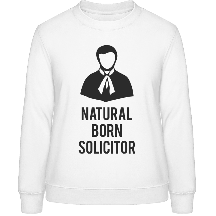 Natural Born Solicitor Sweat-shirt pour femme contain pic