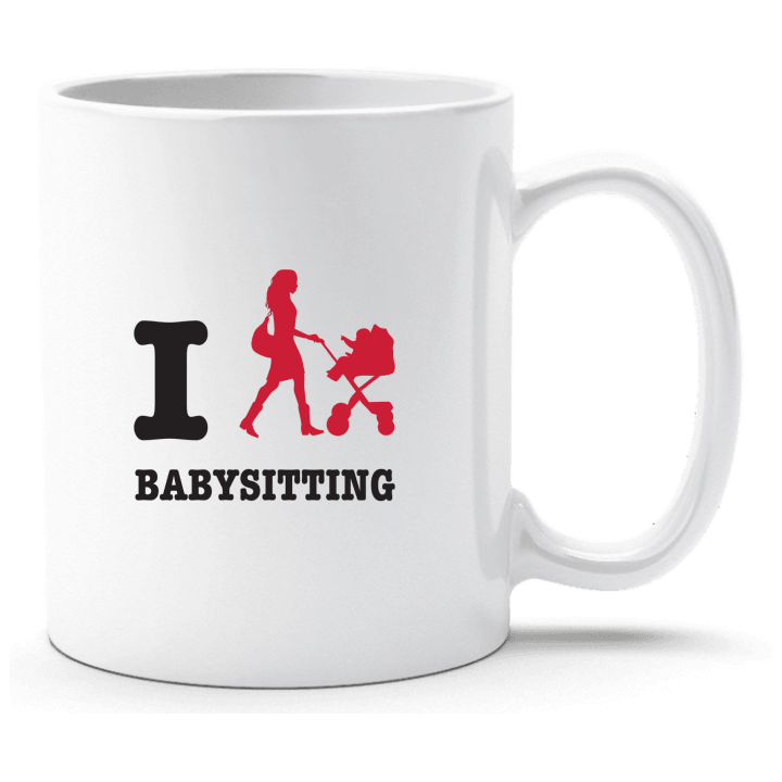 I Love Babysitting Cup contain pic