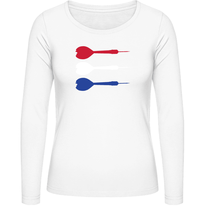 Dutch Darts T-shirt à manches longues pour femmes contain pic