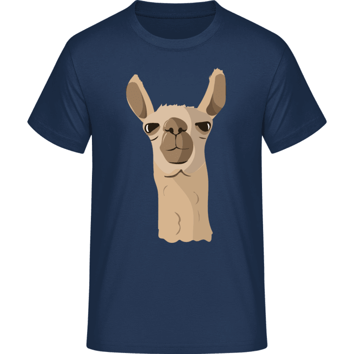 Llama Funny Head Maglietta 0 image