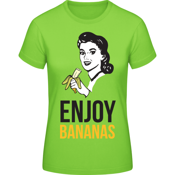 Enjoy Bananas Woman Frauen T-Shirt 0 image