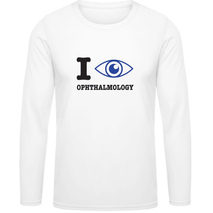 I Love Ophthalmology T-shirt à manches longues contain pic
