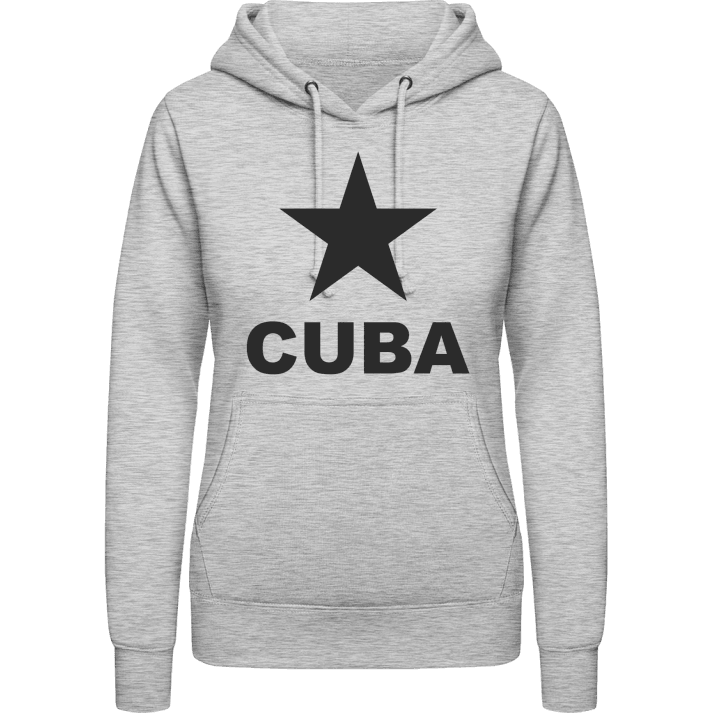 Cuba Sudadera con capucha para mujer contain pic