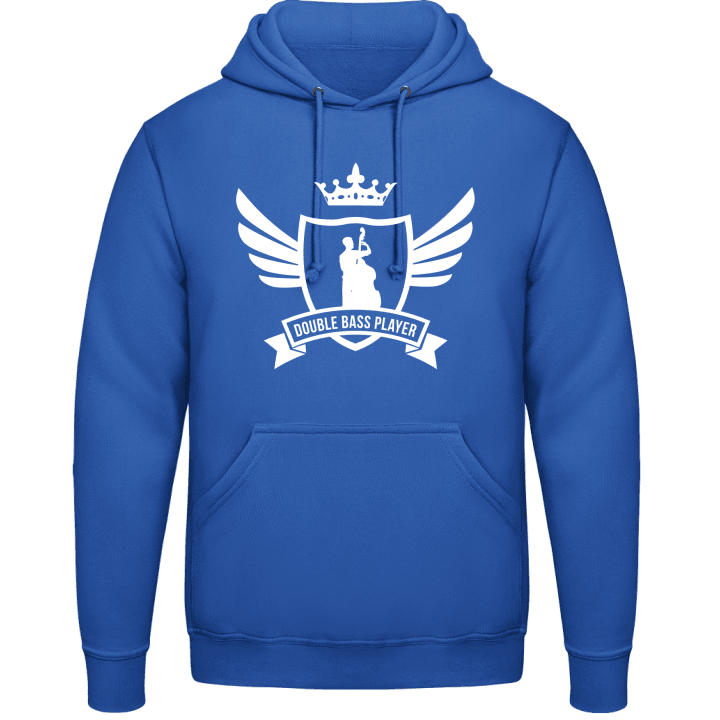 Double Bass Player Crown Hoodie contain pic