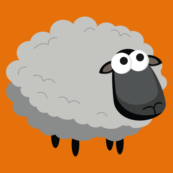 Cute Sheep Kinderen T-shirt 0 image