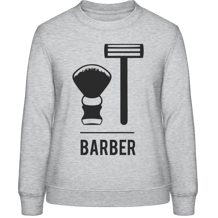Barber Women Sweatshirt contain pic