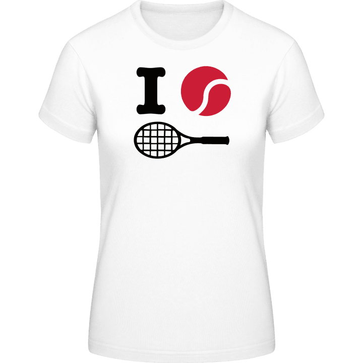 I Heart Tennis Vrouwen T-shirt 0 image